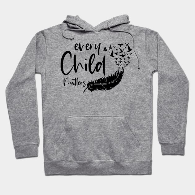 Orange Day Every Child Matters Hoodie by Kelleh Co. 